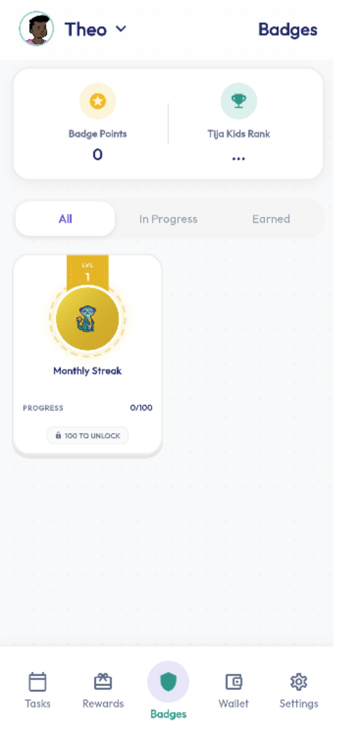 Motivate consistency with badges, streaks, and real partner discounts — kids stay engaged, you stay in control